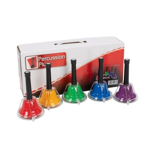 Csengőkészlet - 5 db-os kombinált Hand Bell készlet (Kromatikus kiegészítő)