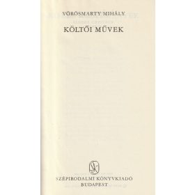 Vörösmarty Mihály válogatott művei I-III.