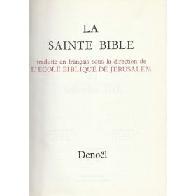La Bible de Jerusalem