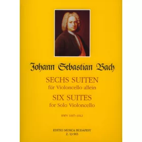 Hat szvit csellóra BWV 1007-1012