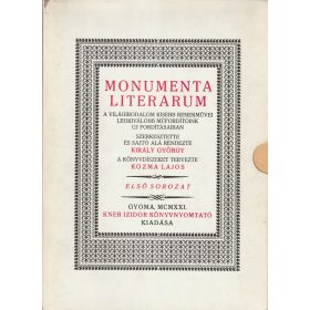   Monumenta Literarum I-II. (1-24 füzet, teljes sorozat) hasonmás kiadás