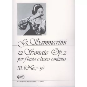 12 szonáta 3 Op. 2 No.7-9.
