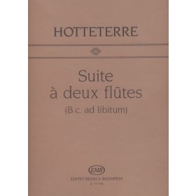 Suite a deux flutes (B.c. ad libitum)