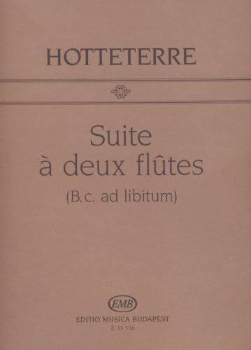 Suite a deux flutes (B.c. ad libitum)