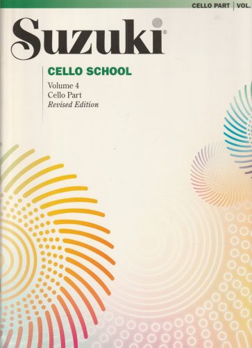 Suzuki Cello Scool Volume 4.