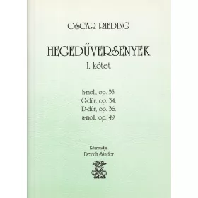 Rieding - Hegedűversenyek I. kötet