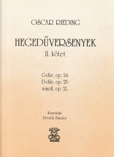 Rieding - Hegedűversenyek II. kötet