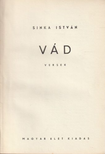 Vád (1939)