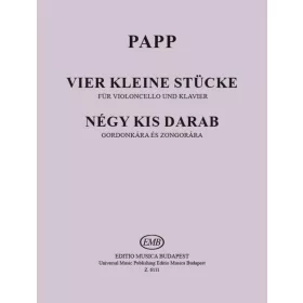 Négy kis darab gordonkára és zongorára