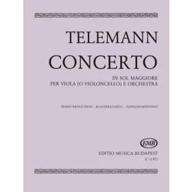   Concerto in sol maggiore per viola (o violoncello) e orchestra - Zongorakivonat