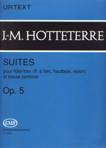 Suites pour flute trav. (flute a bec, hautbois, violon) e basse