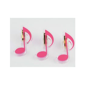 Nyolcad alakú kottacsipesz - rózsaszín