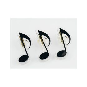 Nyolcad alakú kottacsipesz - fekete