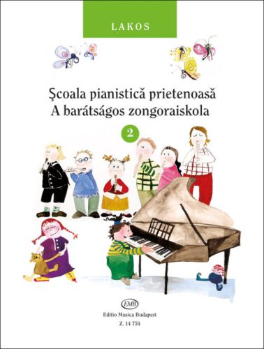 A barátságos zongoraiskola 2. (magyar és román nyelven)
