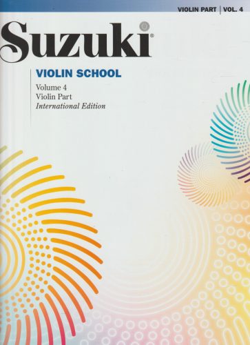 Suzuki Violin School - Violin Part Volume 4