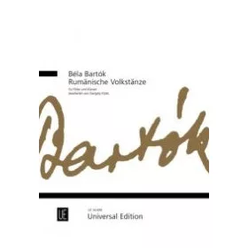 Rumänische Volkstänze für Flöte und Klavier
