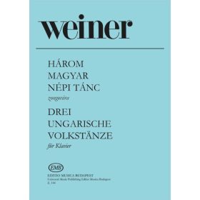 Három magyar népi tánc zongorára