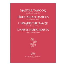 Magyar táncok hegedűre és zongorára