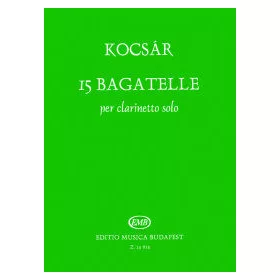 15 bagatelle per clarinetto solo
