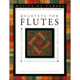   Kvartettek fuvolákra részben altfuvolával (Sol) partitúra és szólamok