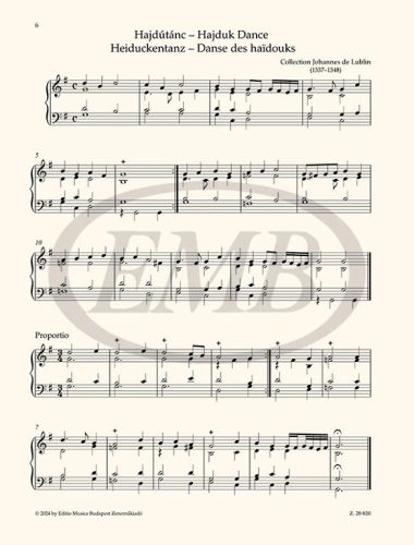 Útikalauz a régi billentyűs muzsikához - Magyarország