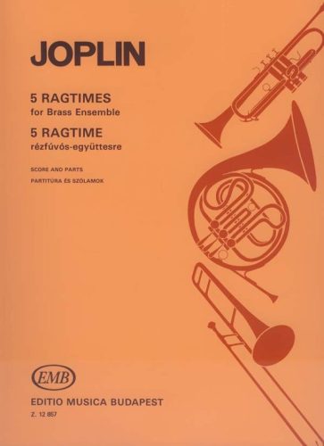 5 Ragtime rézfúvós-együttesre