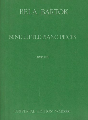 Nine Little Piano Pieces (9 kis zongoradarab) 