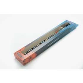 Flageolet-BDW-BLU Boho ír furulya D, dobozban, mintás kék