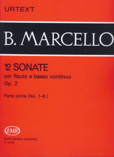 12 Sonate per flauto e basso continuo Op. 2 - Parte prima (No. 1-6.)