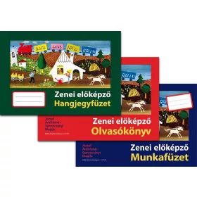   Zenei előképző csomag - Olvasókönyv + munkafüzet + hangjegyfüzet