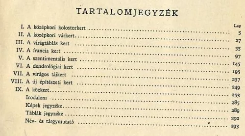Magyar kertek