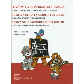 Európai gyermekdalok gitárra