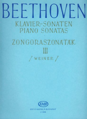 Zongoraszonáták III.
