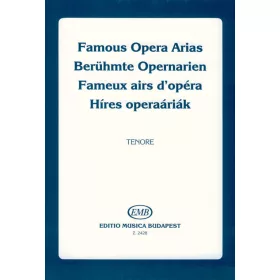 Híres operaáriák tenor hangra, zongorakísérettel