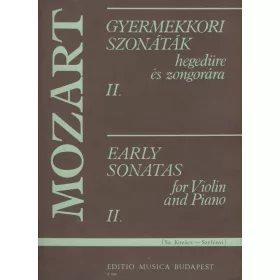 Gyermekkori szonáták hegedűre és zongorára II.