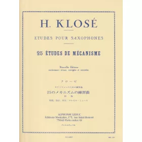 25 Études de Mécanisme
