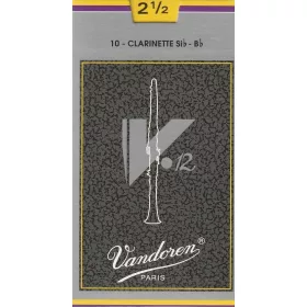 Vandoren V12 klarinét nád 2,5-ös