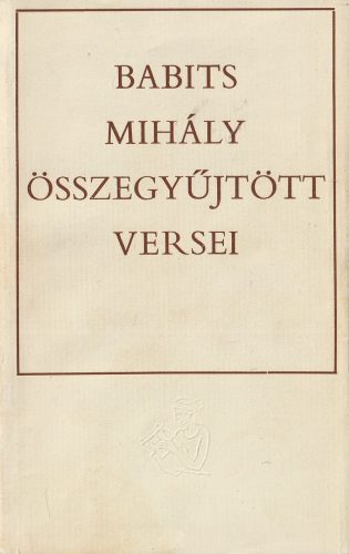 Babits Mihály összegyűjtött versei (1971)