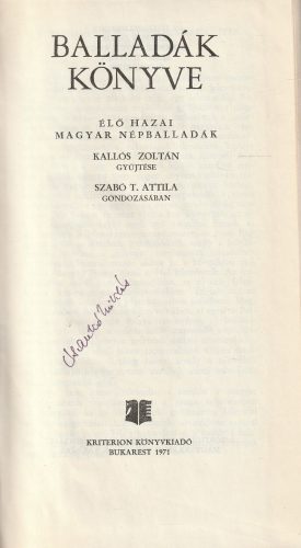Balladák könyve (1971)