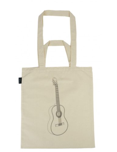 Krémszínű gitáros táska