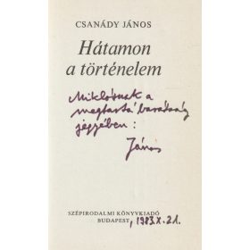 Hátamon a történelem (dedikált)