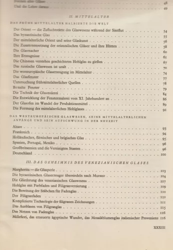 Das Glas und die Jahrtausende