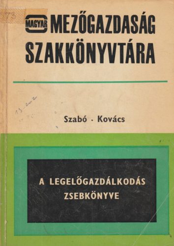 A legelőgazdálkodás zsebkönyve