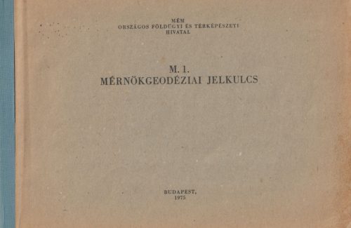 Mérnökgeodéziai jelkulcs