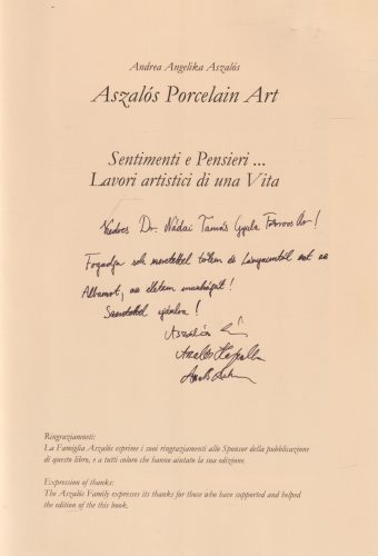 Aszalós Porcelain Art (dedikált)
