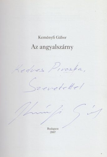 Az angyalszárny (dedikált)