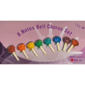 Maxtone BLA-8CR 8db-os színes harangsor