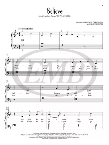 Christmas Songs for Kids (Easy Piano)