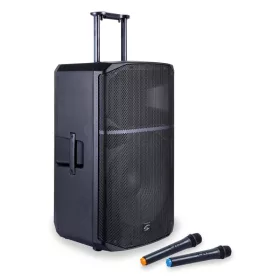   PROVIBE 12AIR - 12"-os, 800 W csúcsteljesítményű, 2-utas hordozható PA rendszer, akkumulátorral és mobilapplikációval, kerekes kivitel