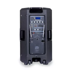   PROVIBE 12AIR - 12"-os, 800 W csúcsteljesítményű, 2-utas hordozható PA rendszer, akkumulátorral és mobilapplikációval, kerekes kivitel